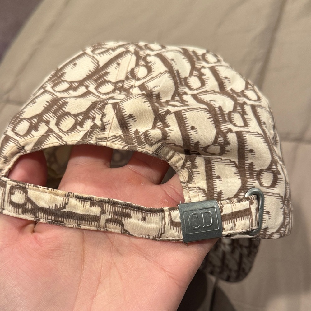Dior Beige Monogram Baseball Cap - image 2